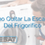 Cómo Quitar La Escarcha Del Frigorífico