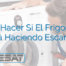 Qué Hacer Si El Frigorífico Está Haciendo Escarcha